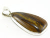 Tiger Eye Sterling Silver 925 Pendant - 2.0"
