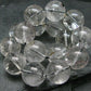 Herkimer Diamond Genuine Bracelet ~ 7.5 Inches ~ 14 mm Round Beads