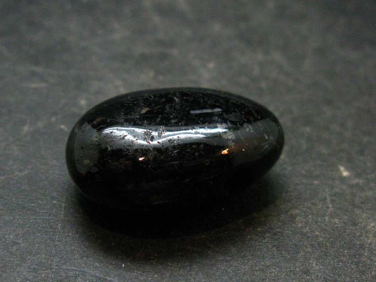 Nuumite Nuummite Metal Free Pendant From Greenland - 1.0" - 11.0 Grams