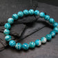Russian Amazonite Genuine Bracelet ~ 7 Inches ~ 9mm Round Beads