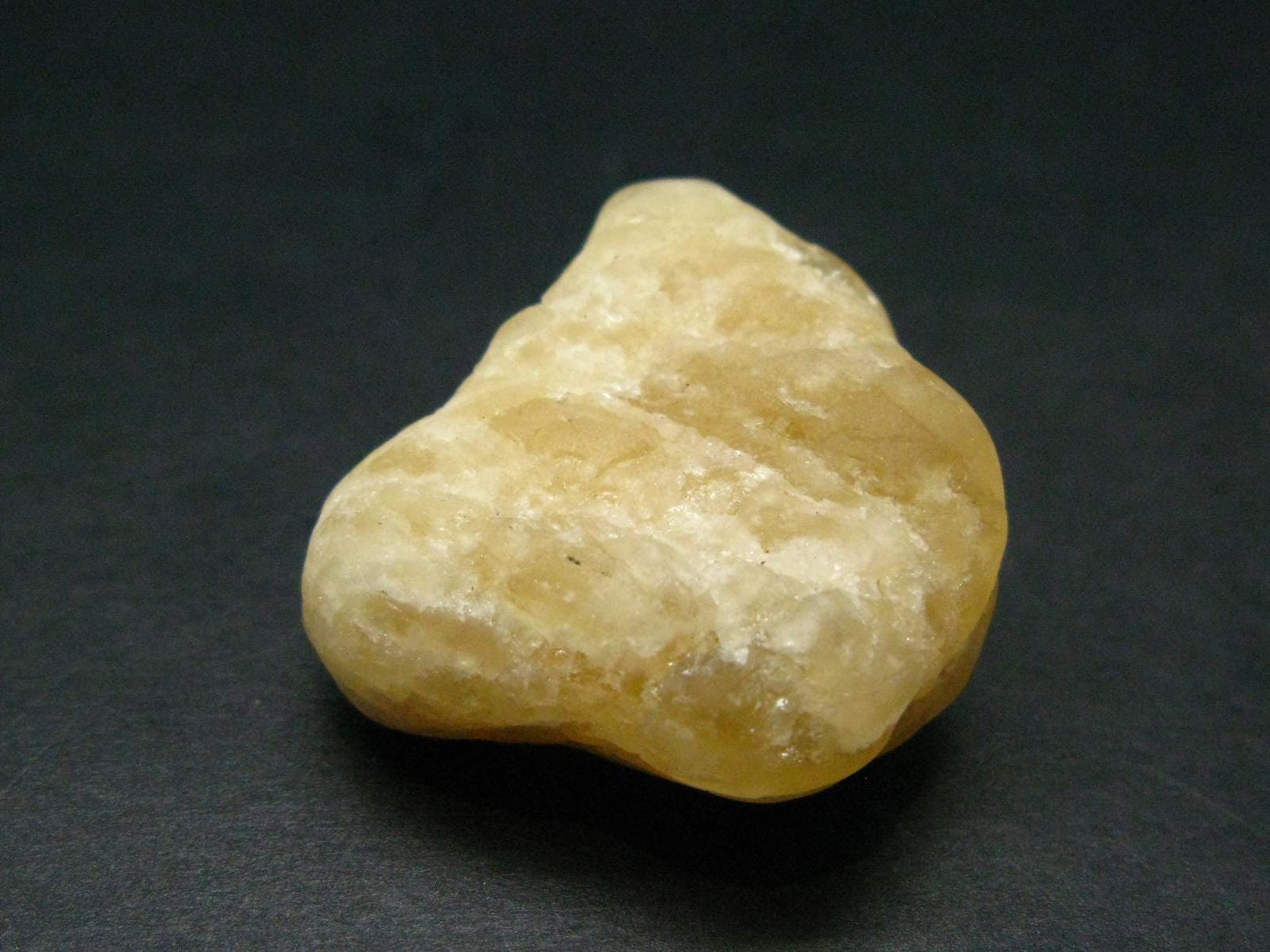Very Nice Raw Agni Gold Danburite Tumbled Stone from Tanzania - 1.0" - 16.68 Grams
