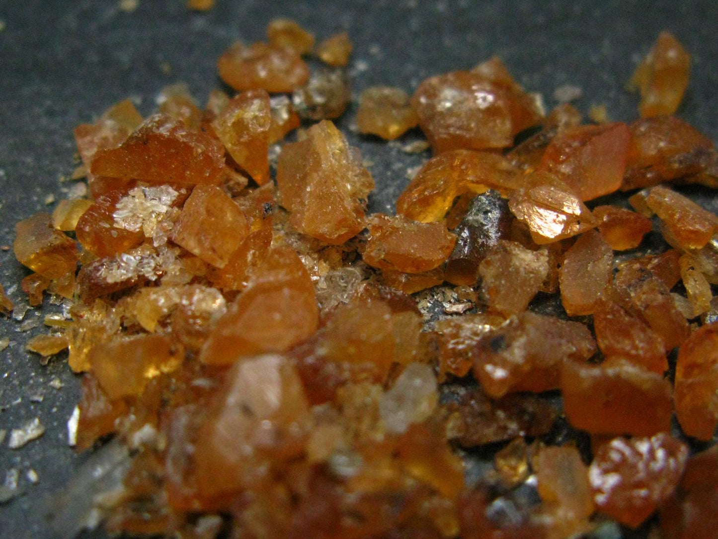 Lot of Spessartine Garnet Crystals and Offcuts From Tanzania - 29.75 Carats