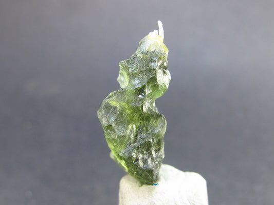 Moldavite Tektite Raw Piece from Czech Republic - 0.9" - 9.6 Carats - 1.93 Grams