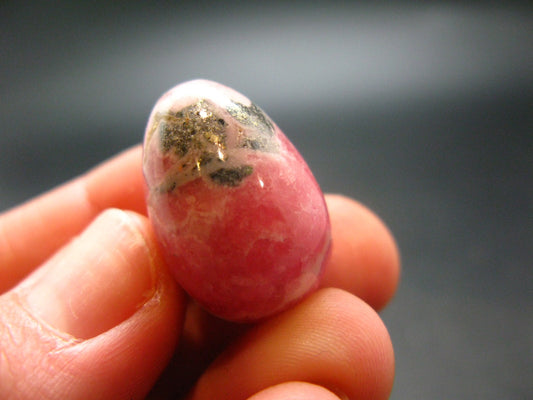 Rhodochrosite Egg from Argentina - 0.9" - 10.33 Grams