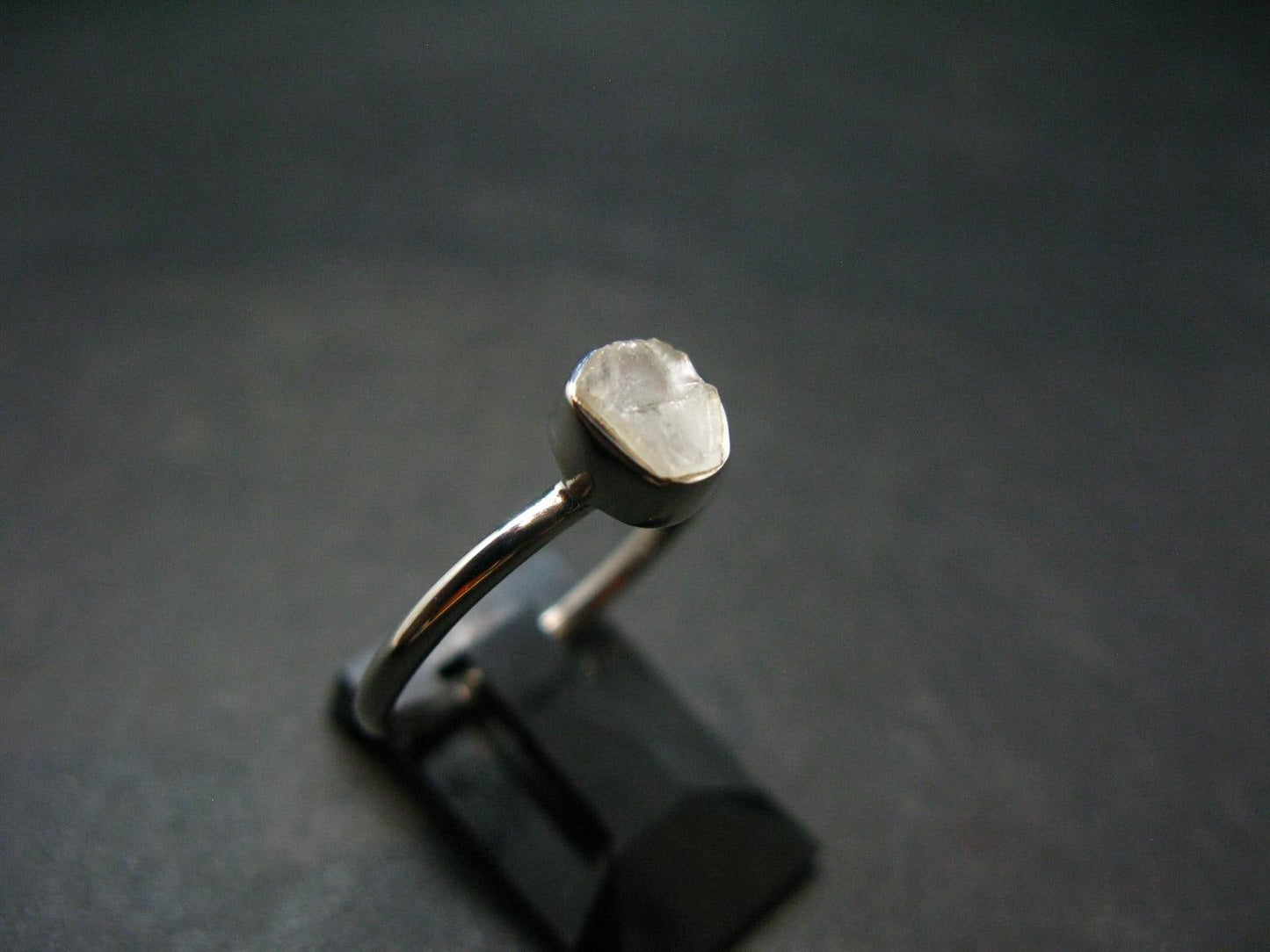 Phenakite Phenacite Sterling Silver Size 7 Ring from Russia - 1.79 Grams