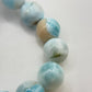 Larimar Jewelry Beaded Necklace Natural Blue Stone Necklace Unique Gift
