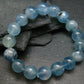 Santa Maria Aquamarine Genuine Bracelet ~ 7 Inches ~ 12mm Round Beads