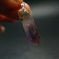 Rare Brandenberg Brandberg Amethyst Quartz Silver Pendant From Namibia - 1.2" - 2.12 Grams