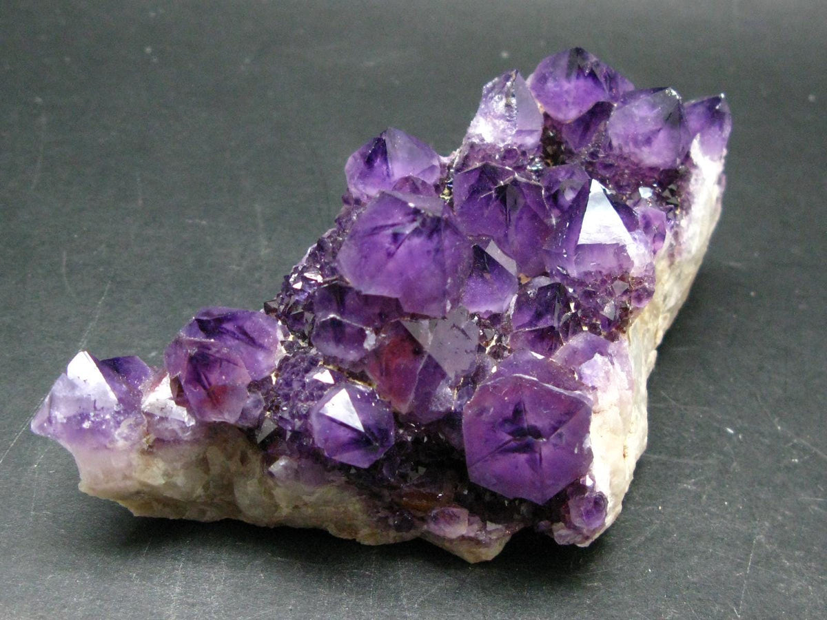 Stunning Cactus Amethyst Spirit Quartz Cluster From South Africa - 5.2" - 322 Grams