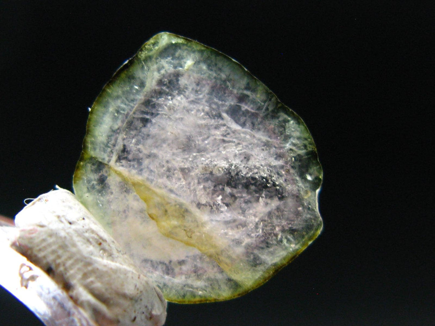 Rare Watermelon Tourmaline Crystal Slice From Brazil - 4.65 Carats