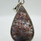 Lattice Sunstone Pendant Rare Gemstone Silver Necklace Natural Sparkling Stone Unique Jewelry Gift
