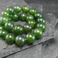 Jade Nephrite Genuine Bracelet ~ 7 Inches ~ 8mm Round Beads