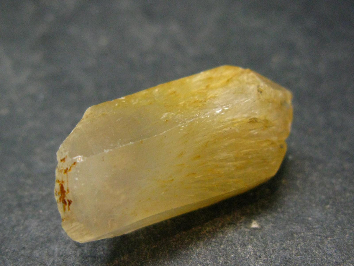 Rare Mango Quartz w/ Hallyosite Crystal From Colombia - 1.1" - 5.53 Grams