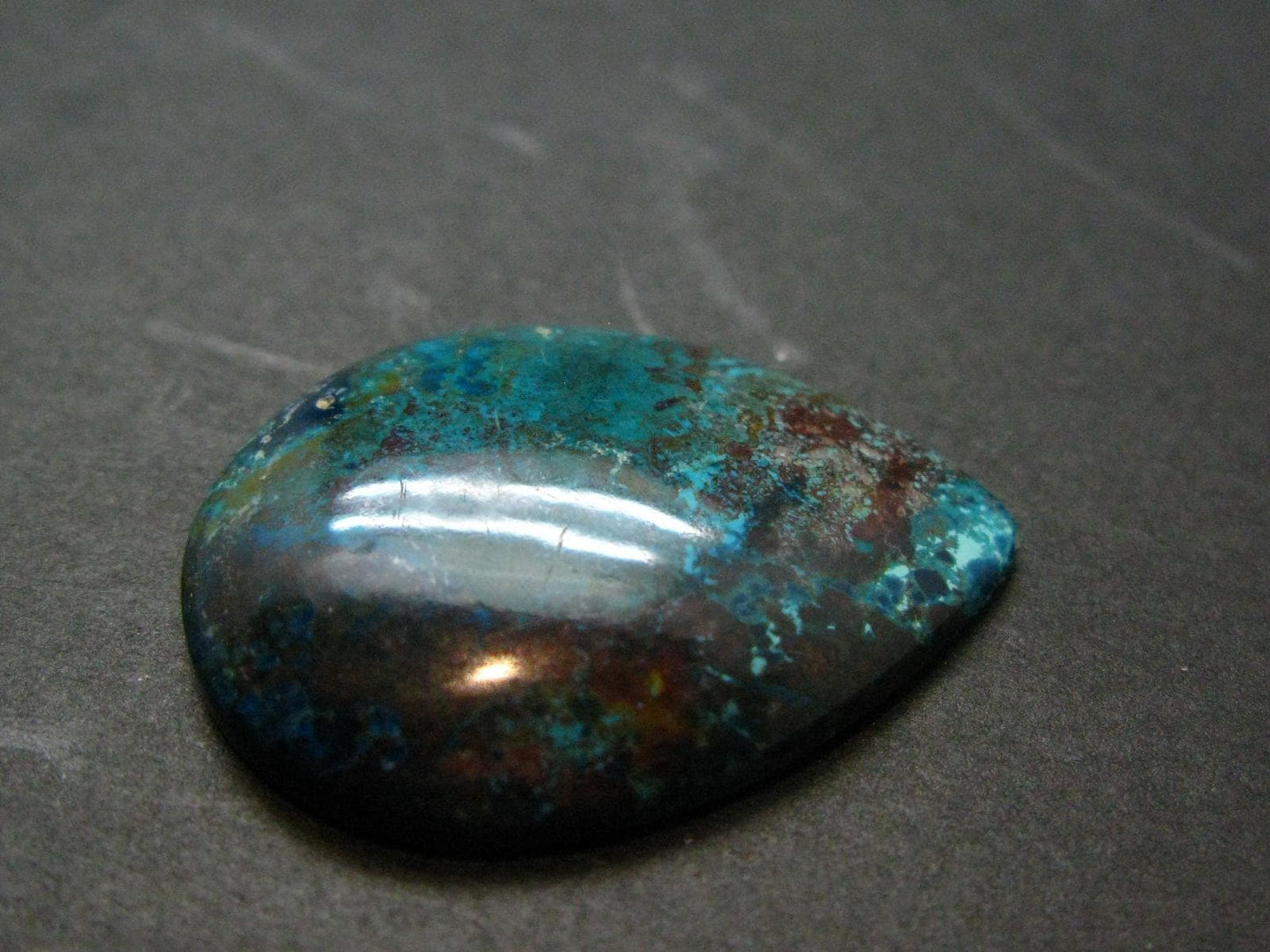 Shattuckite Cabochon from Namibia - 1.1" - 4.69 Grams