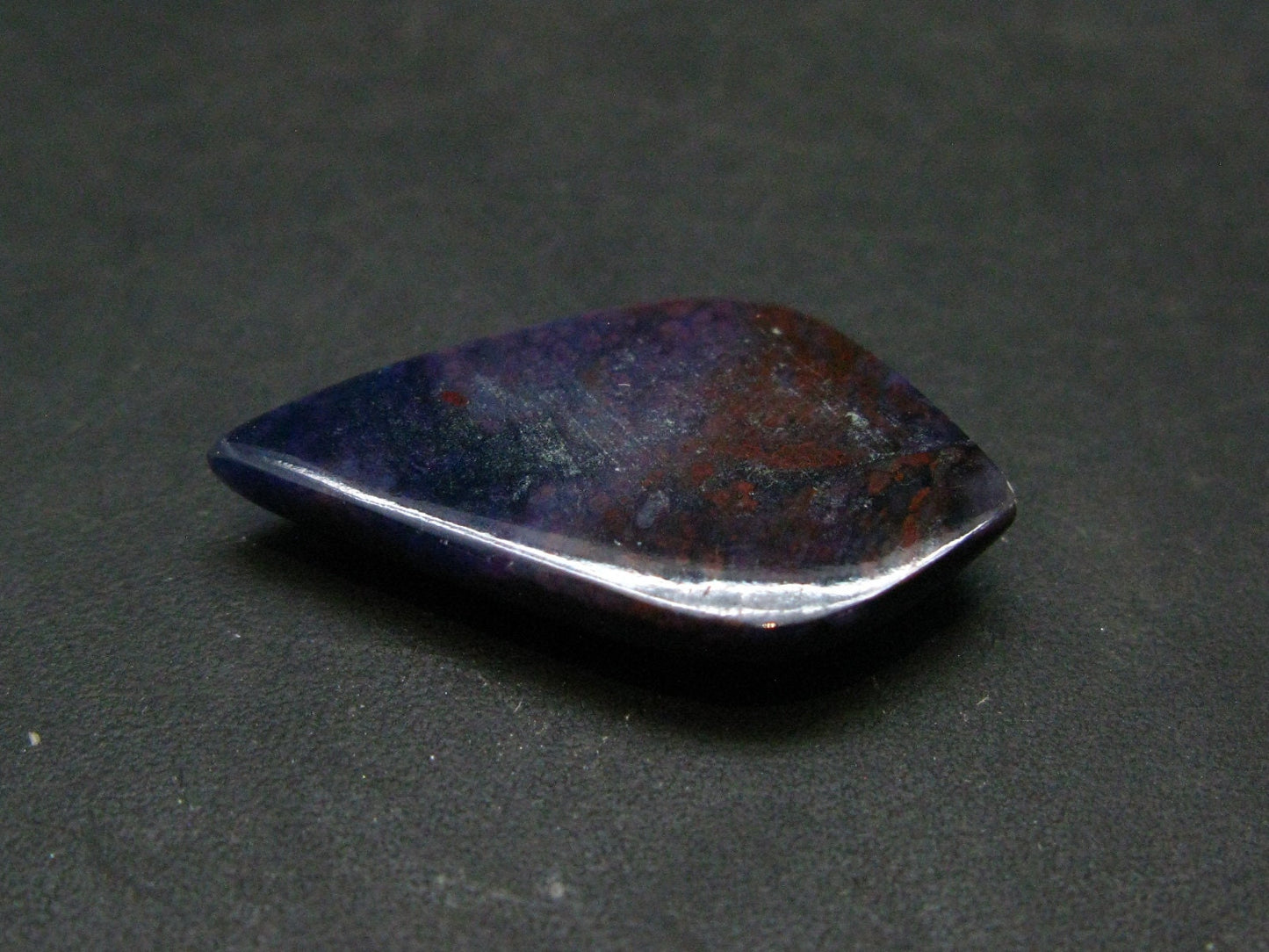Rare Bustamite and Sugilite Cabochon from South Africa - 0.9" - 3.82 Grams