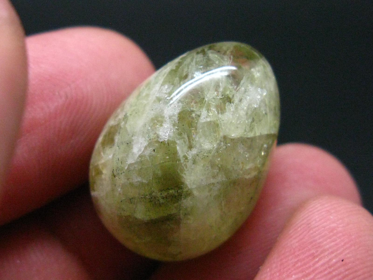 Hiddenite Spodumene Egg from Brazil - 1.0" - 9.19 Grams