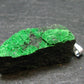 Uvarovite (Green Chromium Garnet) Cluster Silver Pendant From Russia - 1.3" - 9.43 Grams