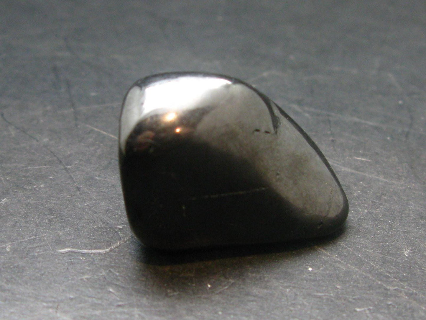 Elite Shungite Tumbled Piece from Russia - 1.1" - 11.91 Grams
