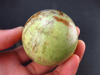 Rare Green Opal Sphere From Peru- 1.9" - 128 Grams