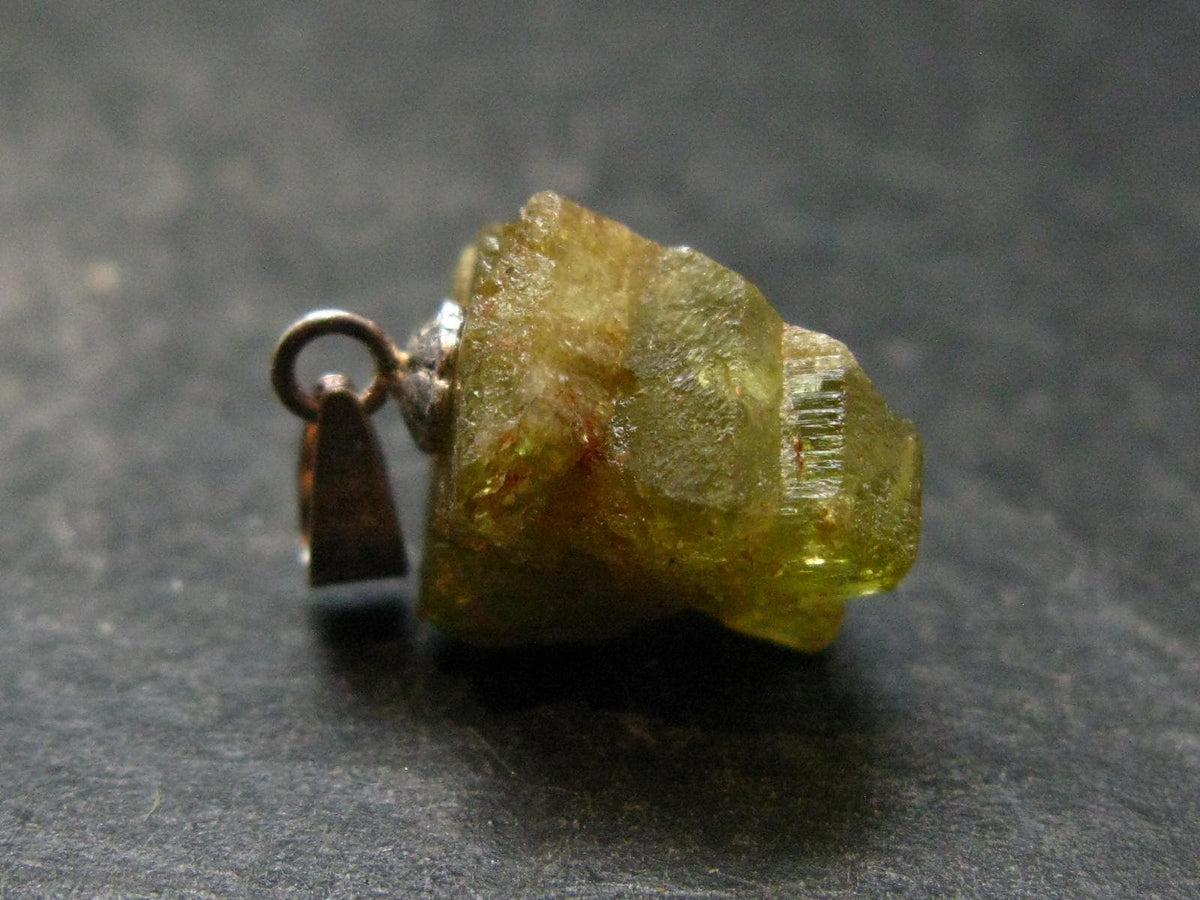Large Chrysoberyl Pendant From Madagascar - 0.7" - 1.92 Grams