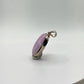 Natural Pink Kunzite Pendant | Sterling Silver, Heart Chakra Stone