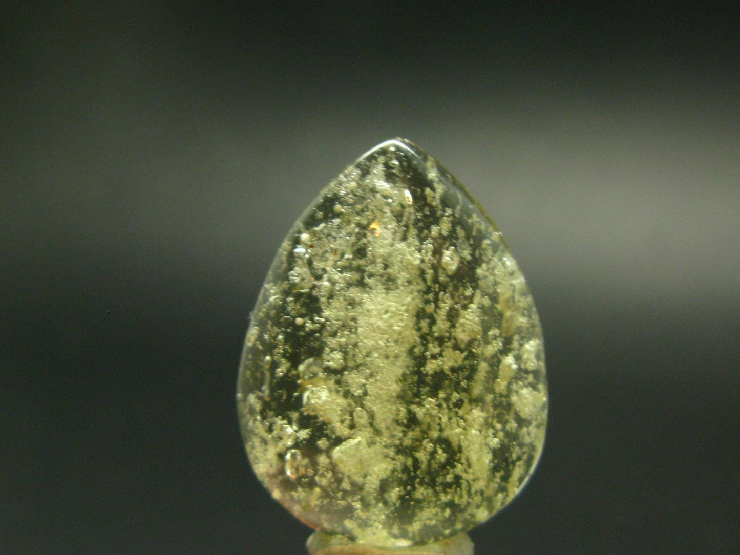 Nice Gem Libyan Tektite Cabochon From Libya - 4.70 Grams