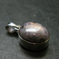 Star Ruby Sterling Silver Pendant - 1.1" - 7.20 Grams