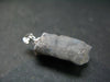 Rare Papagoite In Terminated Quartz Crystal Silver Pendant from South Africa - 1.0" - 2.96 Grams
