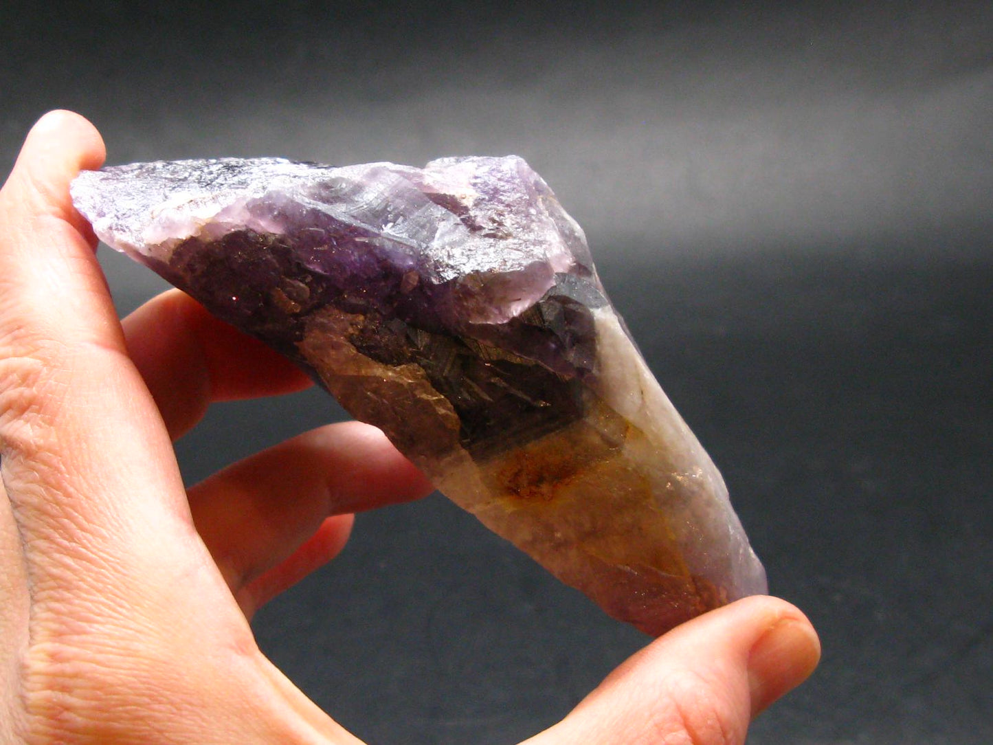 Rare Auralite Super 23 Large Crystal Amethyst From Canada - 3.9" - 136.87 Grams