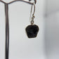 Alexandrite Drop Earrings Raw Color Change Stone Silver Dangle Earrings June Birthstone Jewelry