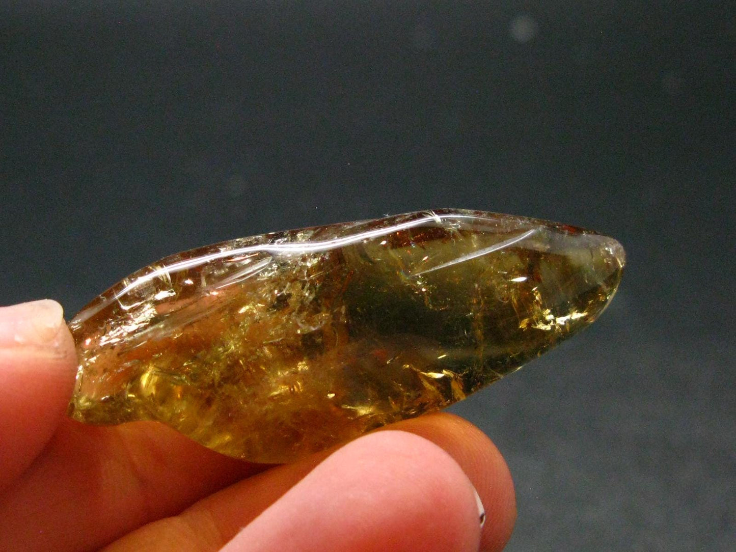 Stunning Natural Unheated Citrine Crystal from Zambia - 13.73 Grams - 1.8"