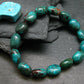 Turquoise Genuine Untreated Bracelet ~ 7 Inches ~ 12mm Tumbled Beads