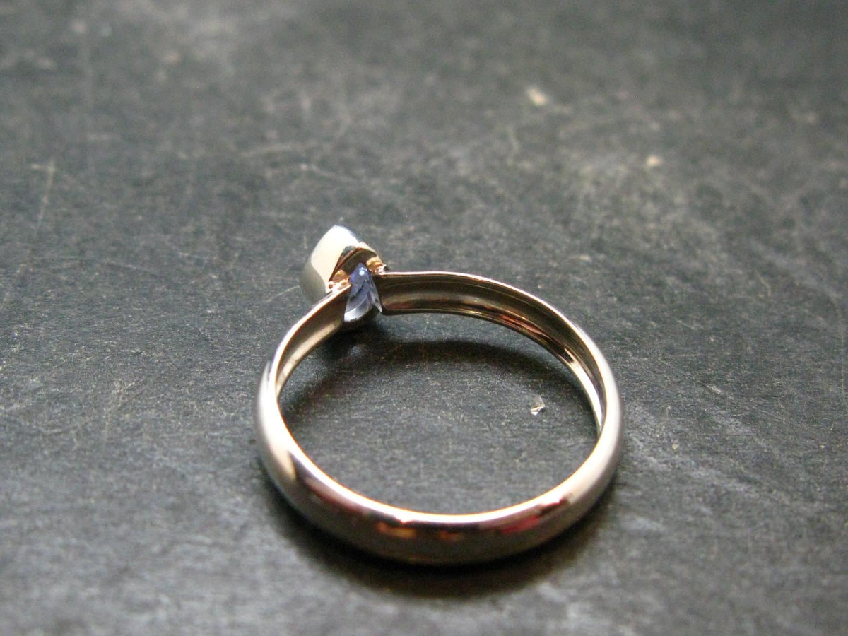 Tanzanite (Zoisite) Sterling Silver Ring - 1.60 Grams - Size 6