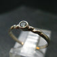 Genuine Alexandrite Gem Silver Ring From Russia - Size 6.25 - 0.91 Grams