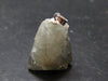 Green Herderite Silver Pendant From Pakistan - 1.2" - 7.60 Grams