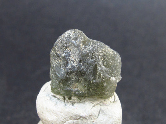 Moldavite Tektite Raw Piece from Czech Republic - 0.4" - 5.05 Carats - 1.01 Grams