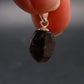 Rare Zircon Crystal Silver Pendant From Tanzania - 0.8" - 1.88 Grams