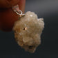 Gem Phenakite Phenacite Crystal Silver Pendant from Colorado - 0.8" - 11.90 Carats