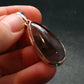 Cacoxenite Super 7 Silver Plated Pendant From Brazil - 1.6" - 5.88 Grams