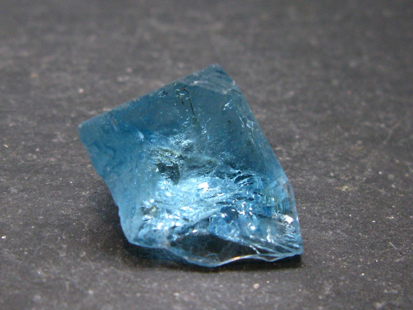 Natural Blue Topaz Crystal From Russia - 0.7" - 21.65 Carats