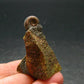 Pyritized Ammonite Fossil On Pyrite Matrix From Russia 150 MYO - 2.7" - 20.87 Grams