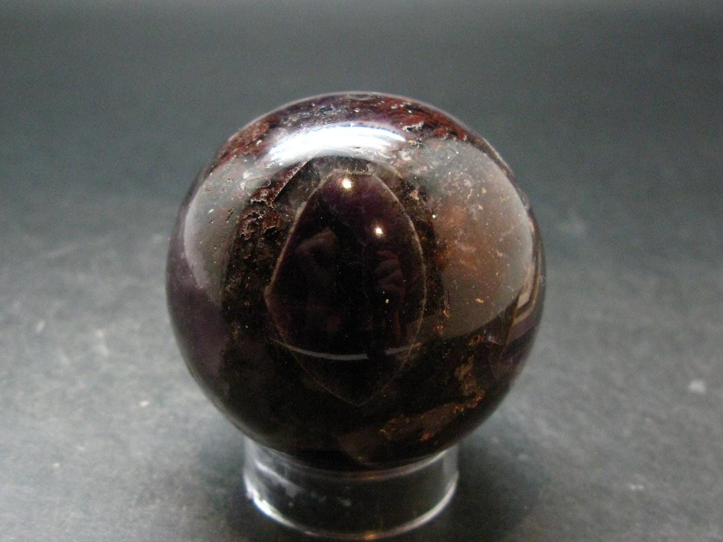 Huge Auralite Super 23 Large Sphere Ball Amethyst From Canada - 2.0" - 193.27 Grams