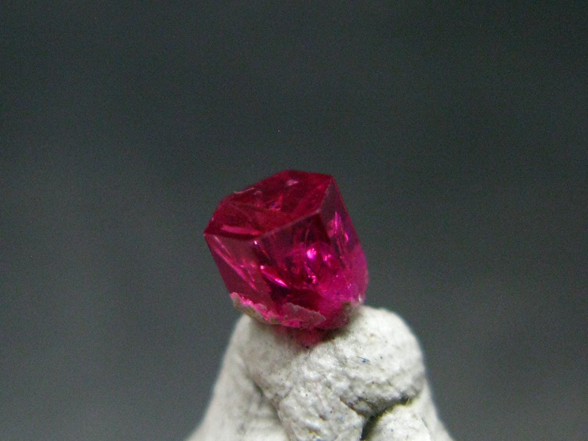 Nice Rare Gem Bixbite Red Emerald Beryl Crystal From Utah USA - 0.49 Carats