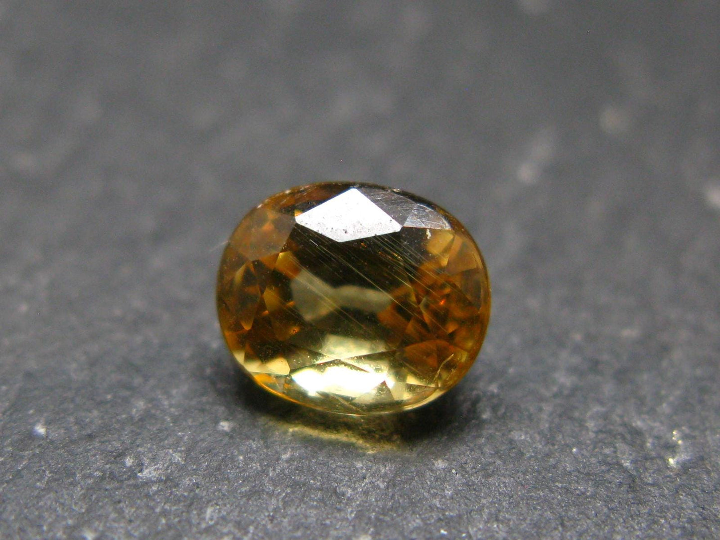 Gold Danburite Gem Facetted Cut Stone From Tazania - 1.55 Carats
