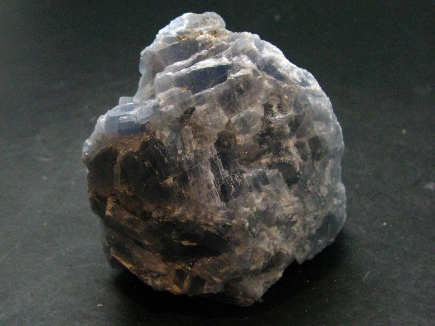 Blue Calcite Crystal from Mexico - 241.48 Grams - 2.8"