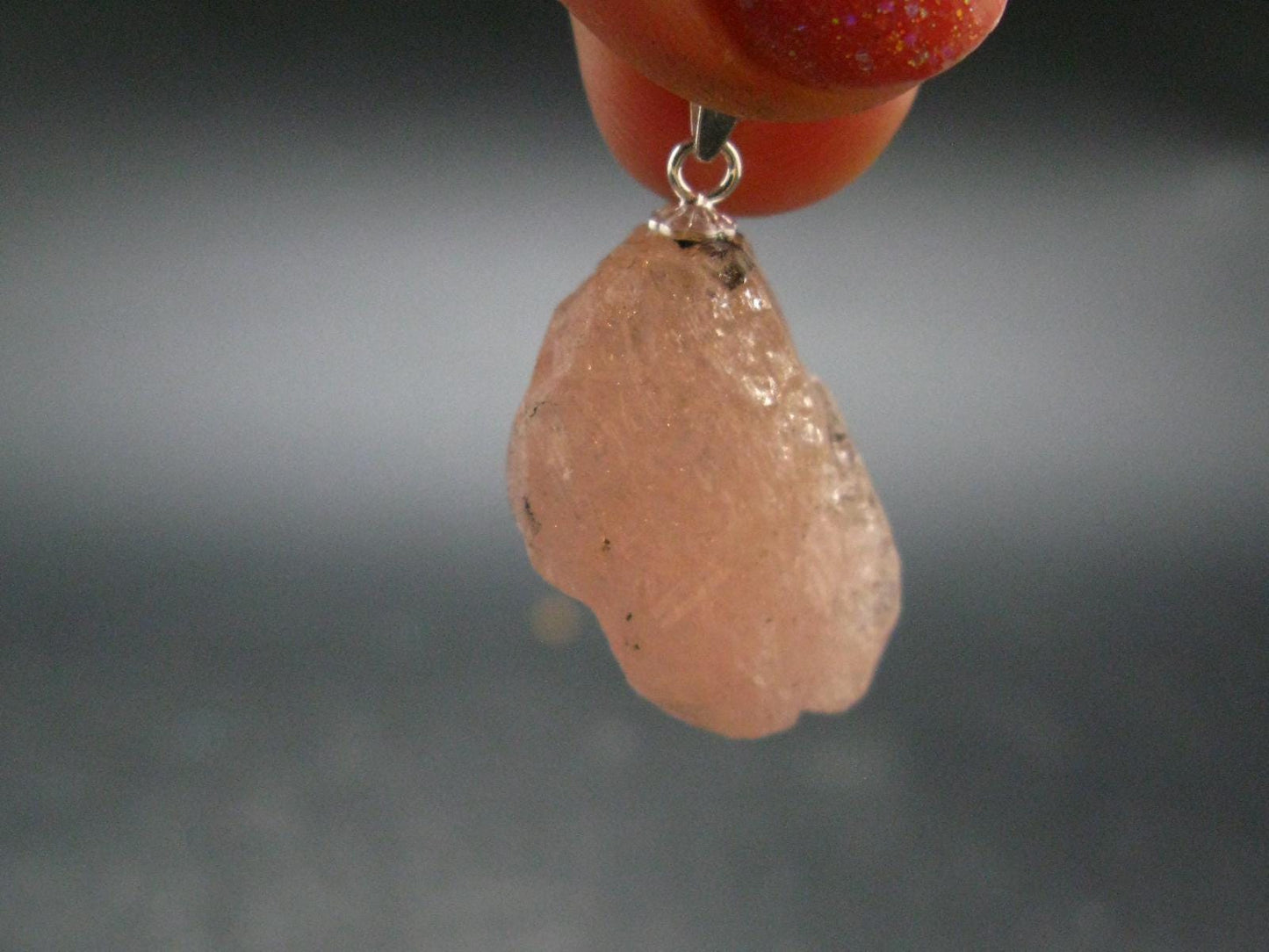 Magnesio MG Axinite Silver Pendant from Tanzania - 1.1" - 4.64 Grams