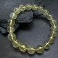 Libyan Tektite Glass Genuine Bracelet ~ 7 Inches ~ 10mm Round Beads