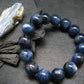 Blue Kyanite Genuine Bracelet ~ 7 Inches ~ 14mm Round Beads