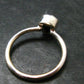 Meteorite Campo Del Cielo Sterling Silver Ring From Argentina - 2.0 Grams - Size 6