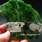 Chrome Diopside Polished Slice From Russia - 2.0" - 84.80 Grams